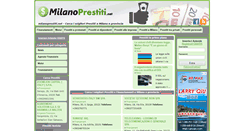 Desktop Screenshot of milanoprestiti.net